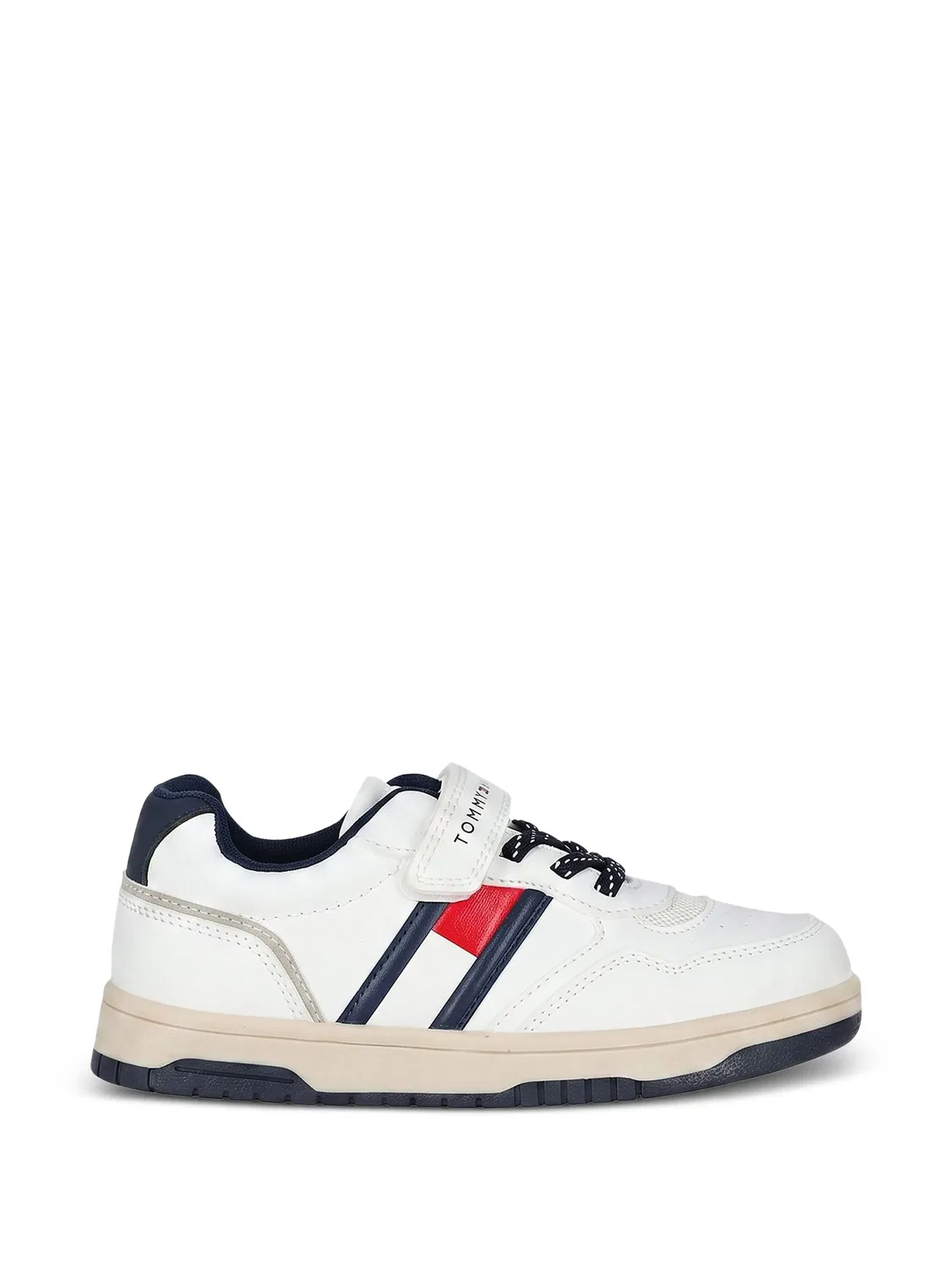Кроссовки на липучках с декором Flag Tommy Hilfiger Junior, белый — фото 2