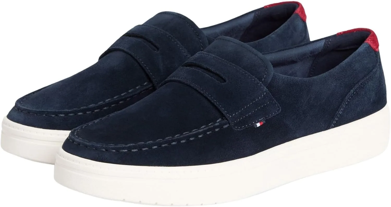 Мужские лоферы Tommy Hilfiger Modern Light Hybrid Fm0fm05786, размер S, голубой — фото 3