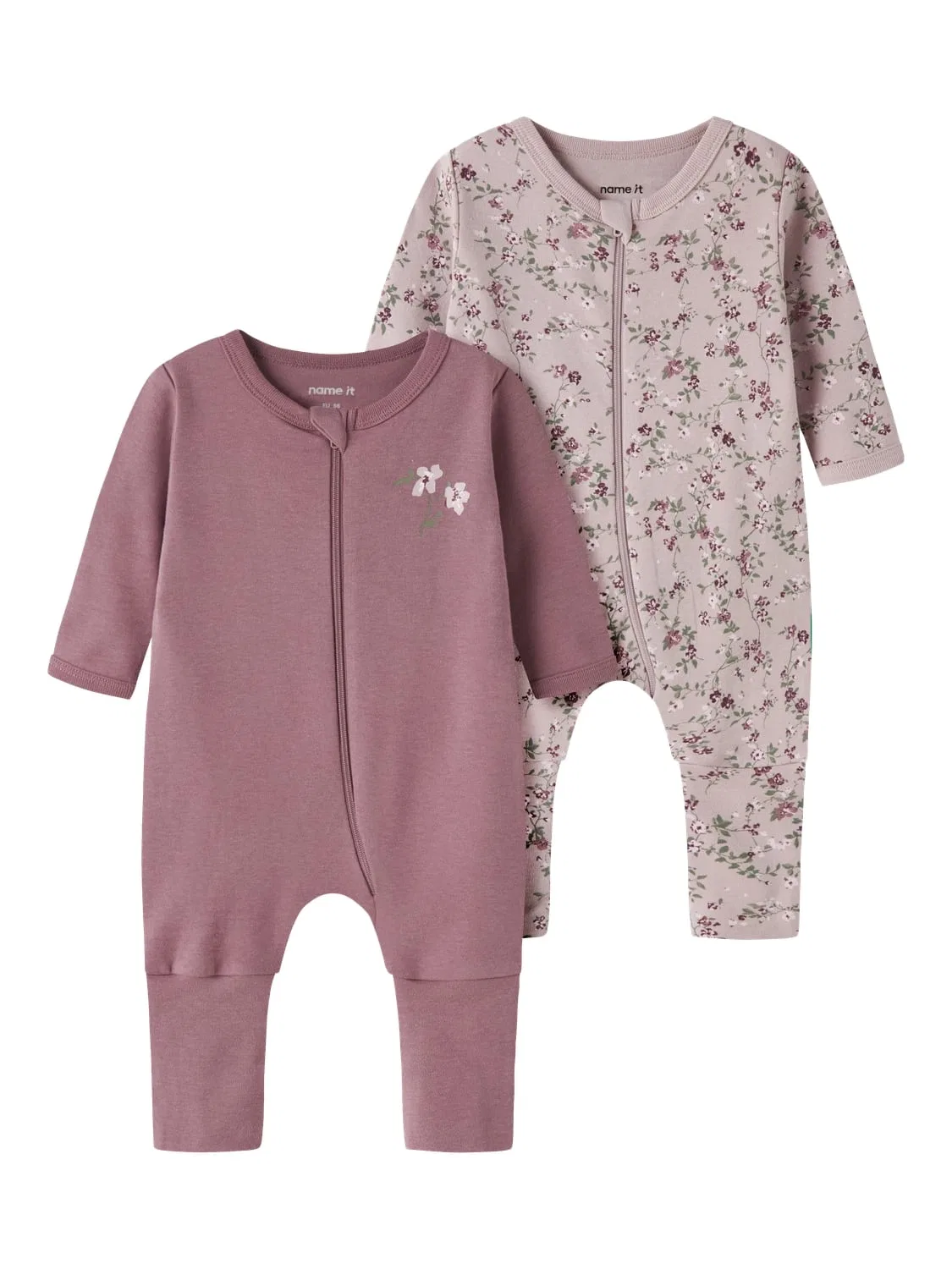 Комплект детских пижам-комбинезонов Nbfnightsuit Name It, фиолетовый
