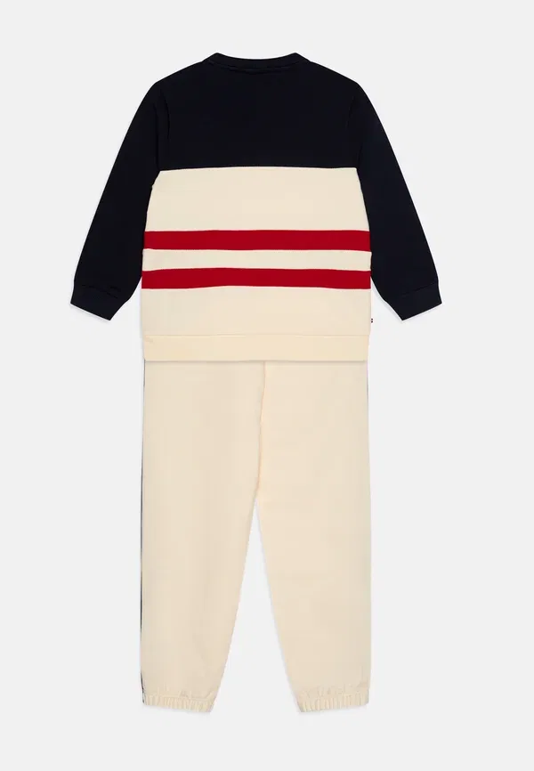 Комплект из свитшота и брюк с полосками Colorblock unisex set Tommy Hilfiger, calico — фото 2