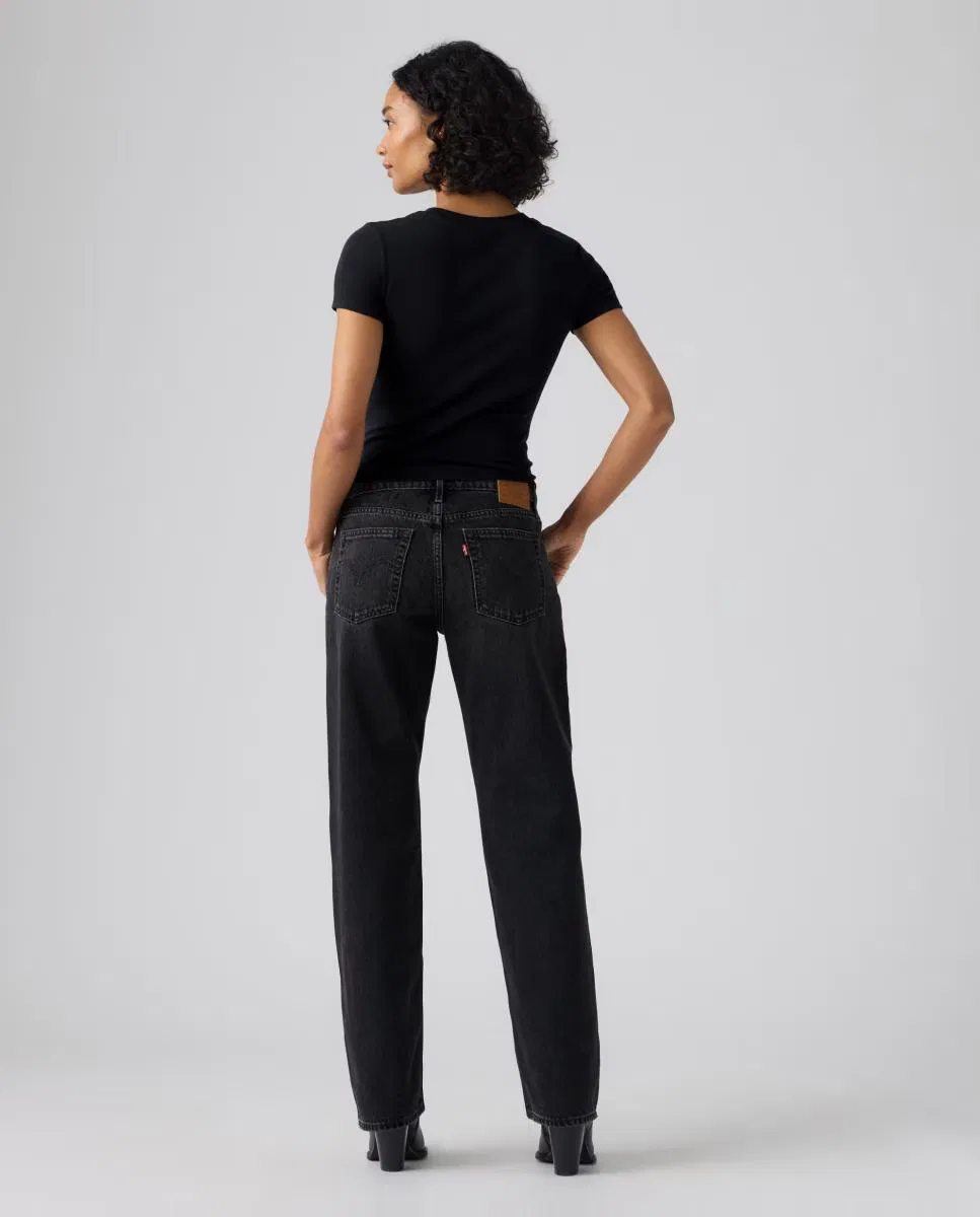 Женское прямые джинсы с низкой посадкой, Vaquero Slim Low Straight, Levi's, темно-серый — фото 2