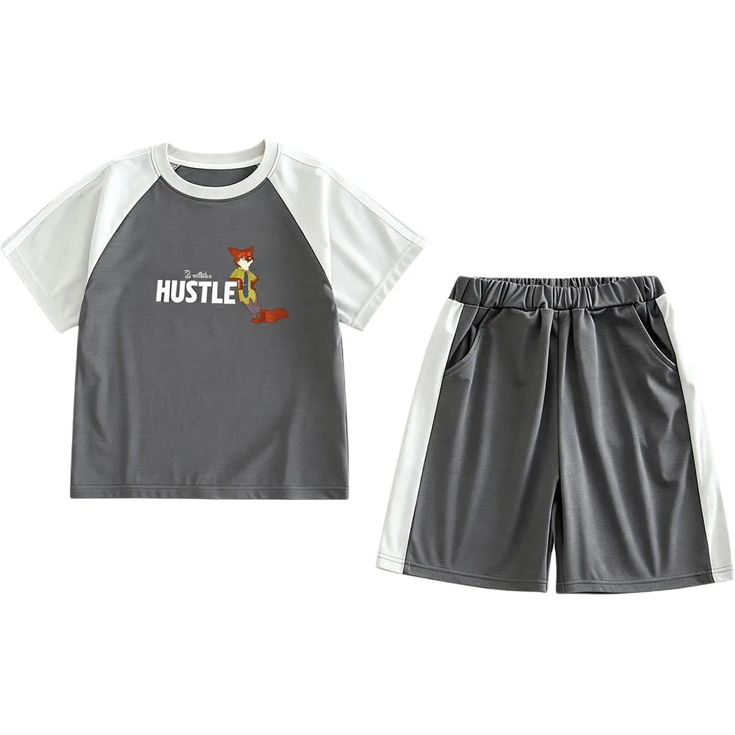Детский комплект спортивной одежды с круглым вырезом Disney, Dark Gray