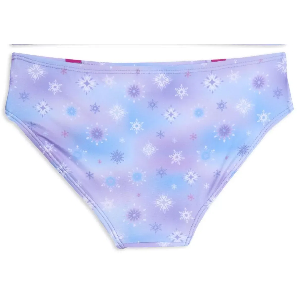 Детский танкини-комплект для девочек с принтом Disney Frozen Tankini Top and UPF 50+ Bikini Bottom Swim Set, Purple — фото 3