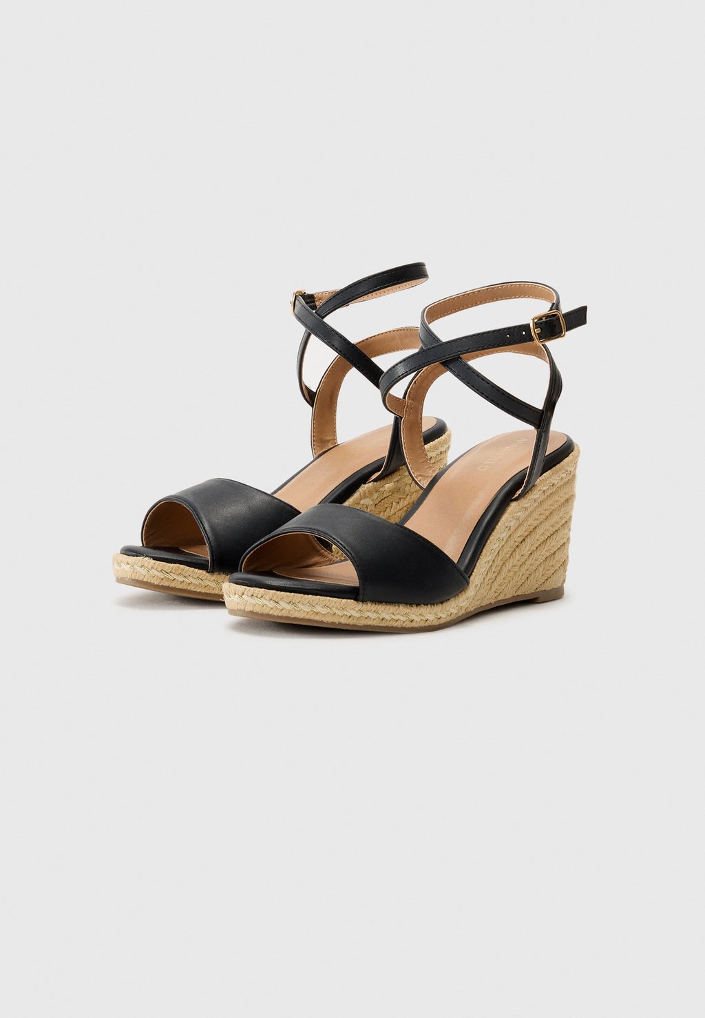Босоножки на танкетке Anna Field by Zalando, черный — фото 2