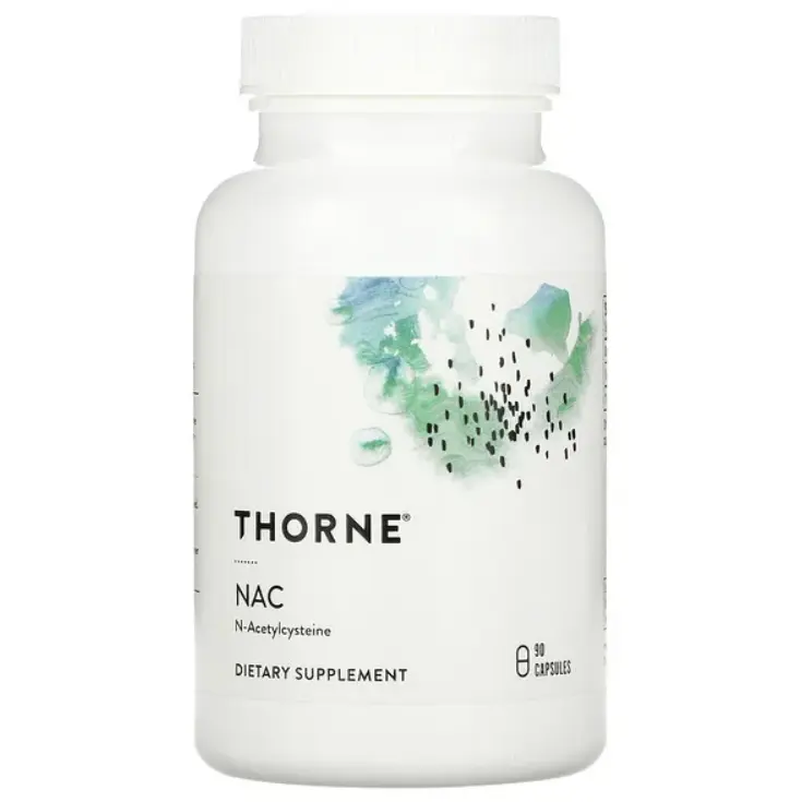 

N-ацетилцистеин NAC Thorne Research, 90 капсул