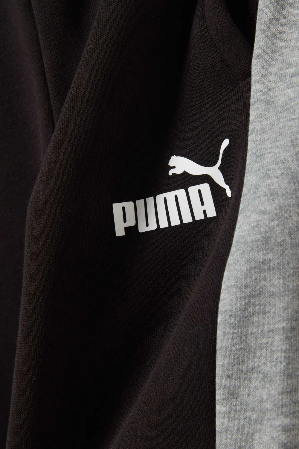 Штаны спортивные хлопковые с логотипом Puma — фото 3