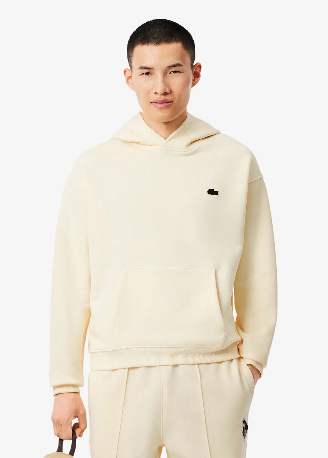 Свитшот Lacoste Loose Fit, желтый — фото 2