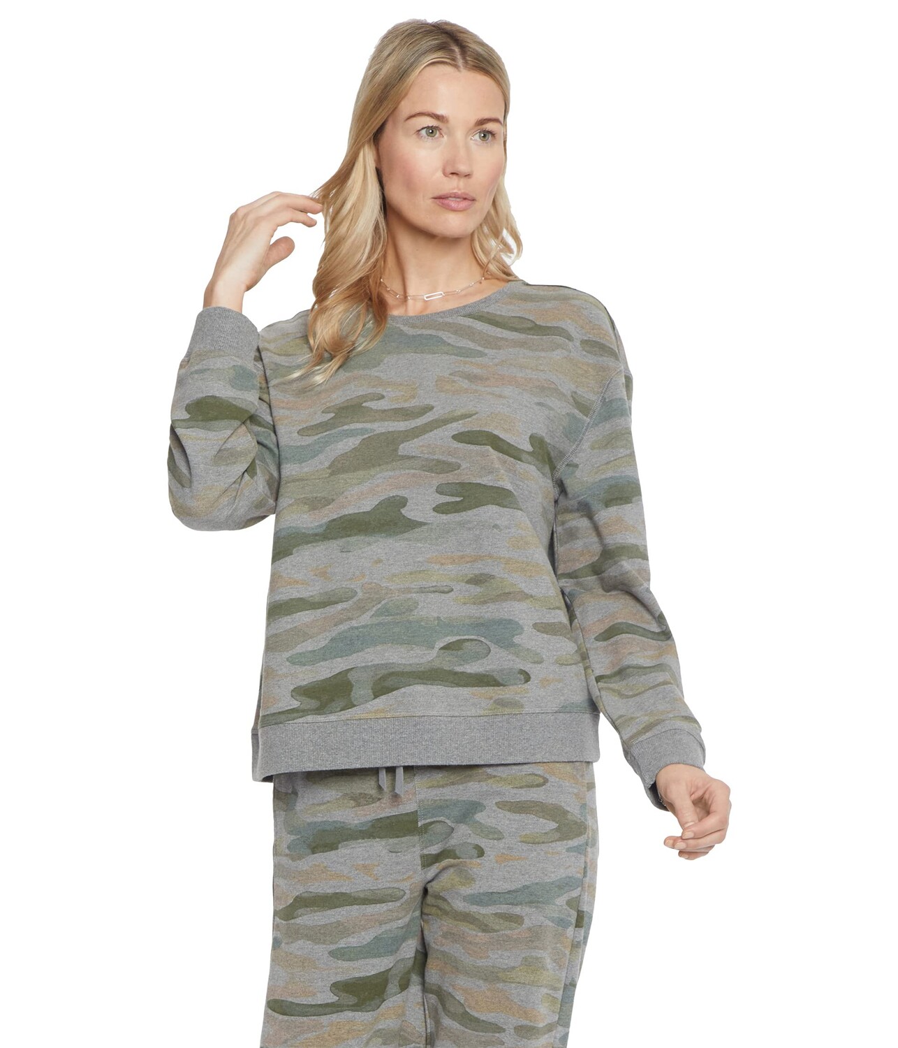 

Толстовка NYDJ, Basic Sweatshirt, Серый, Толстовка NYDJ, Basic Sweatshirt