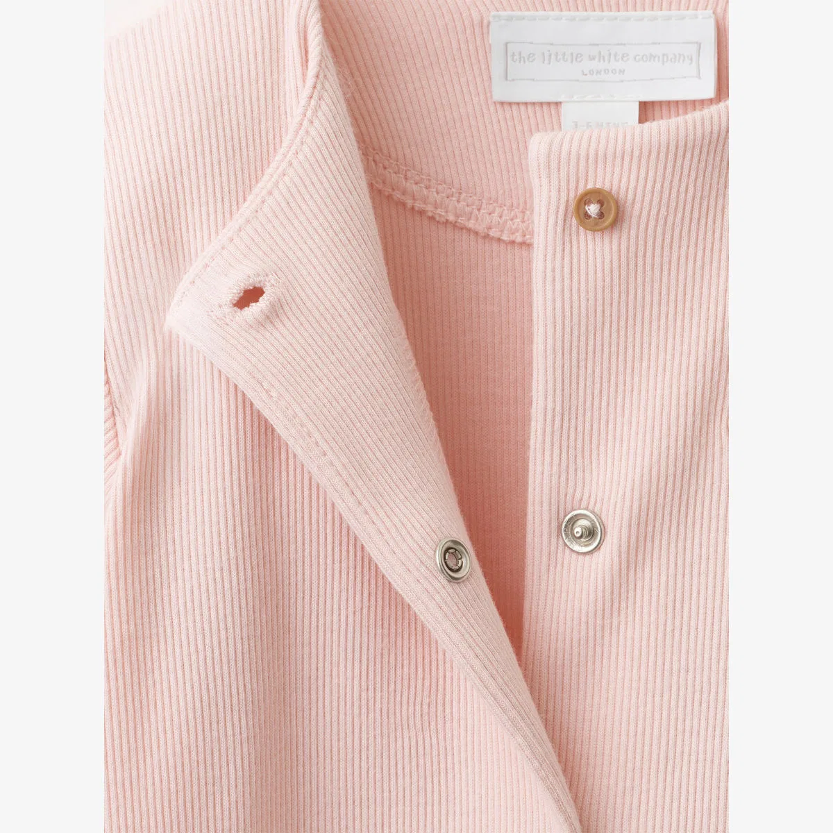 Хлопковый комбинезон для сна «Сладкие сны», размер 0 месяцев - 2 года The Little White Company, розовый — фото 4