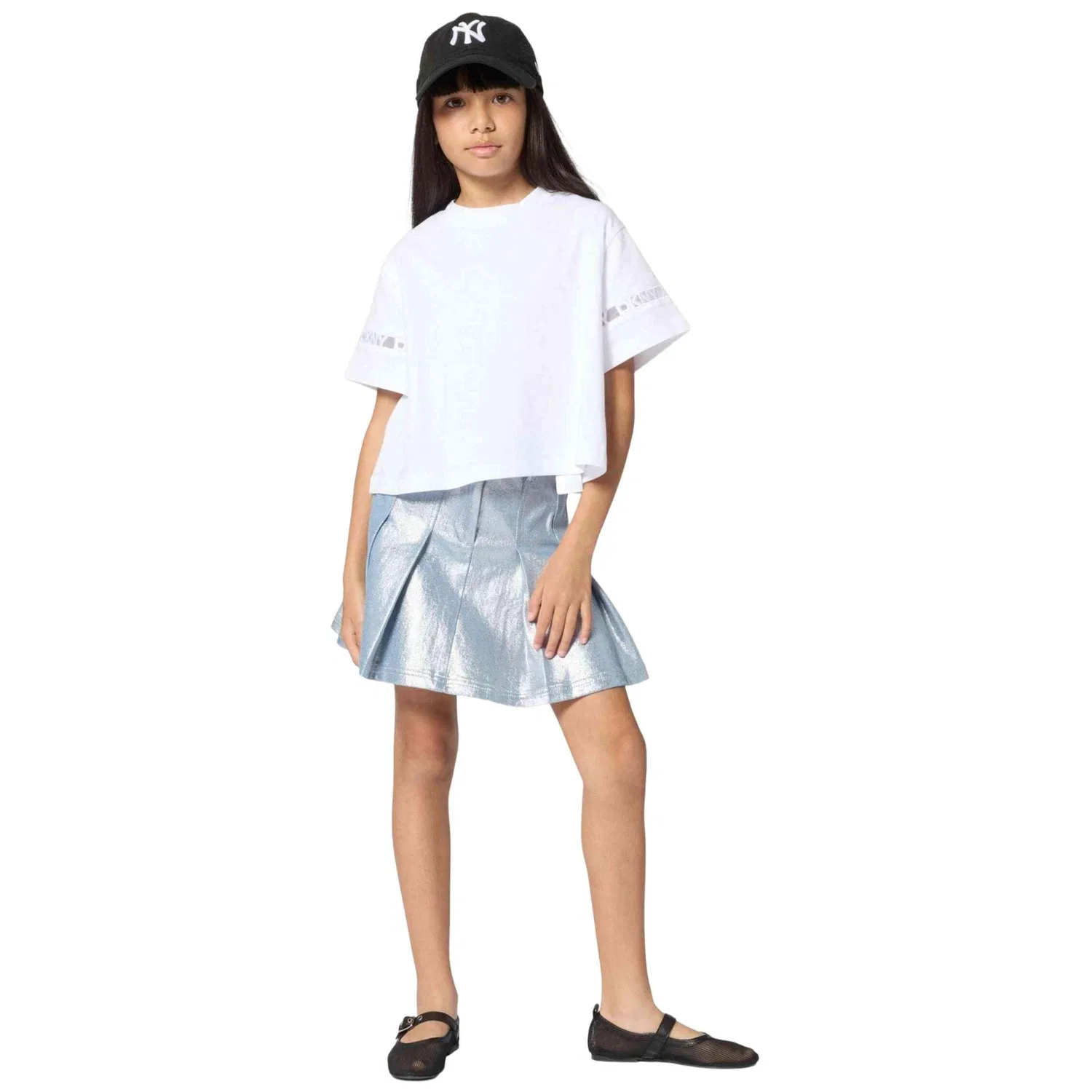 Детская футболка с коротким рукавом Dkny, Weiss