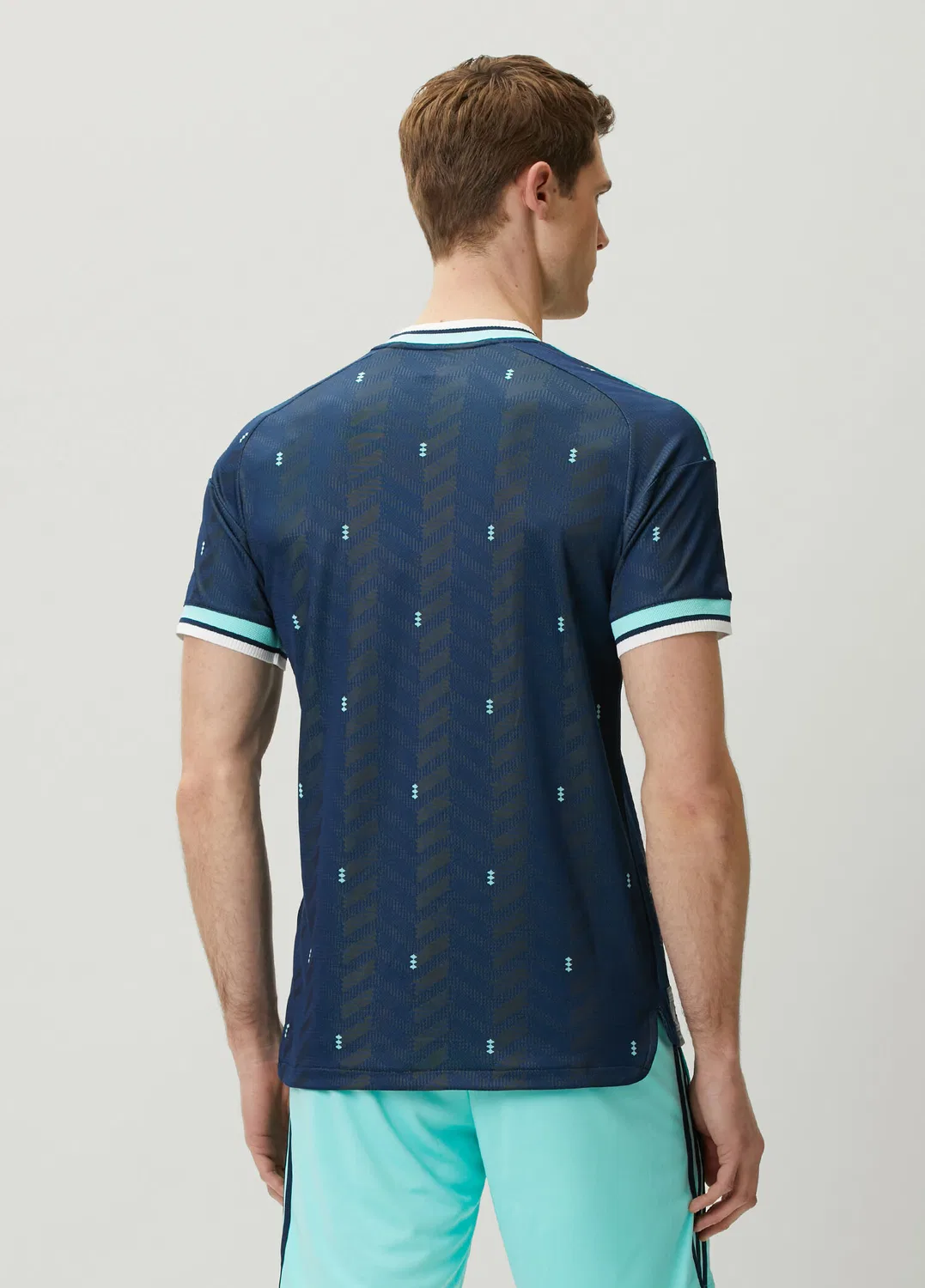 Свитшот Adidas Almanya 26 Authentic Deplasman Forması, navy — фото 4