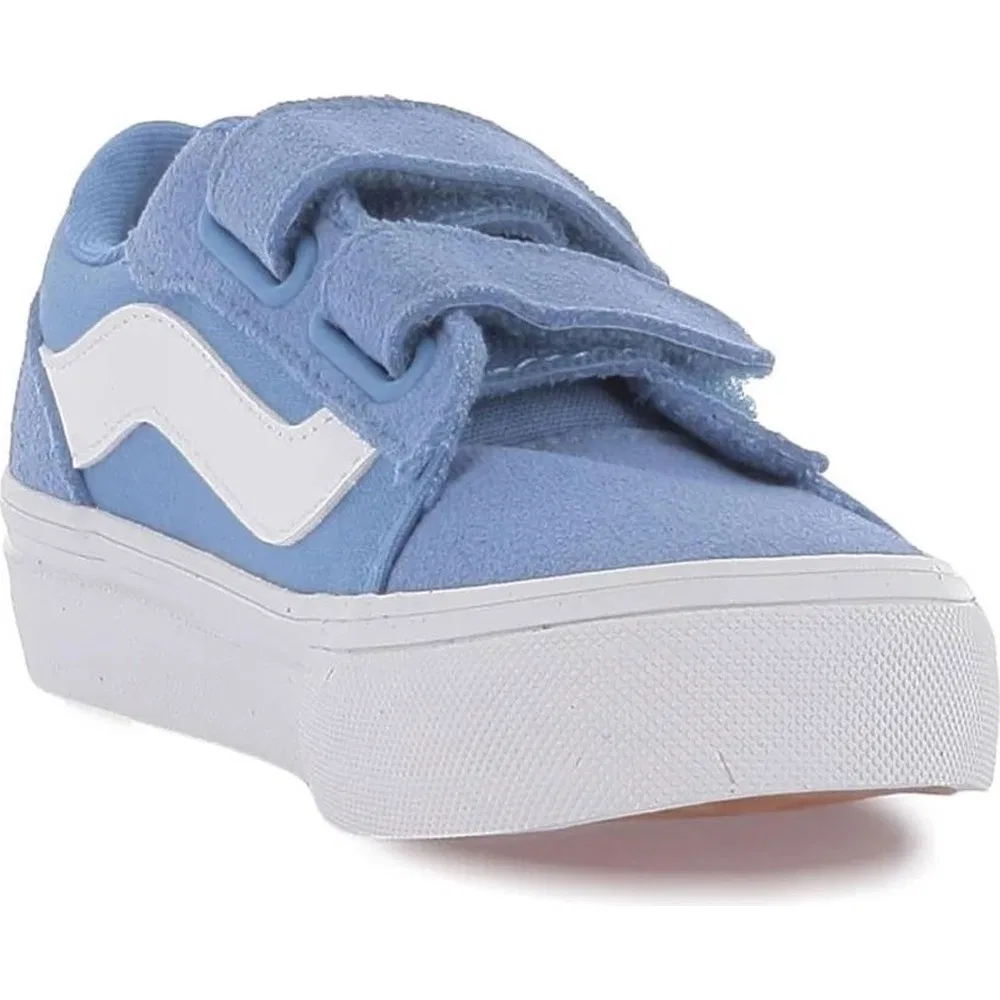 Детские кроссовки для девочек с застежкой-липучкой Vero LS Vans — фото 3