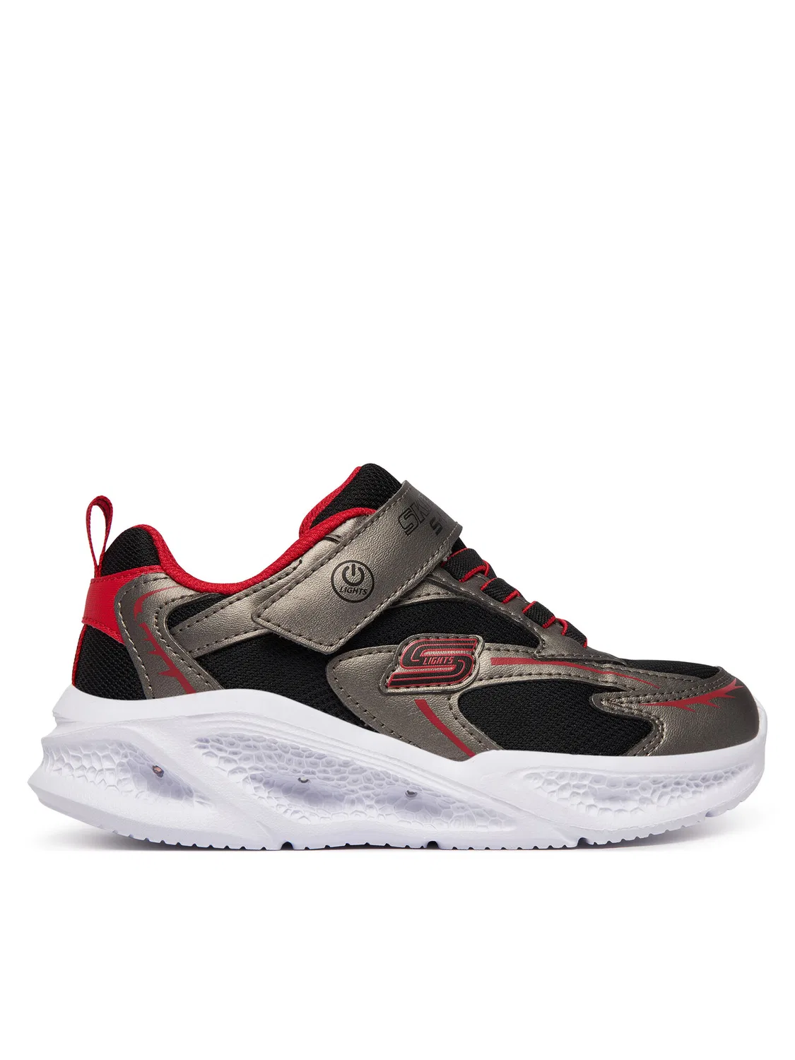 Кроссовки для мальчика METEOR-LIGHTS Skechers, разноцветный