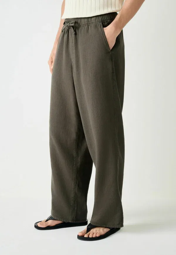 Брюки хлопковые Trousers Next, коричневый