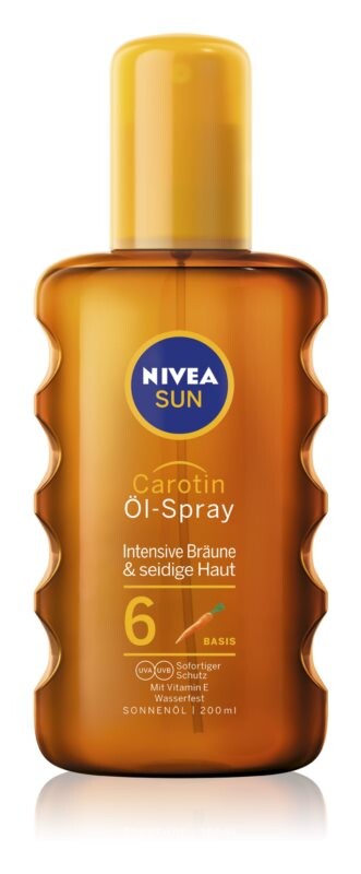 

Масло-спрей для защиты от солнца SPF 6 Nivea Sun