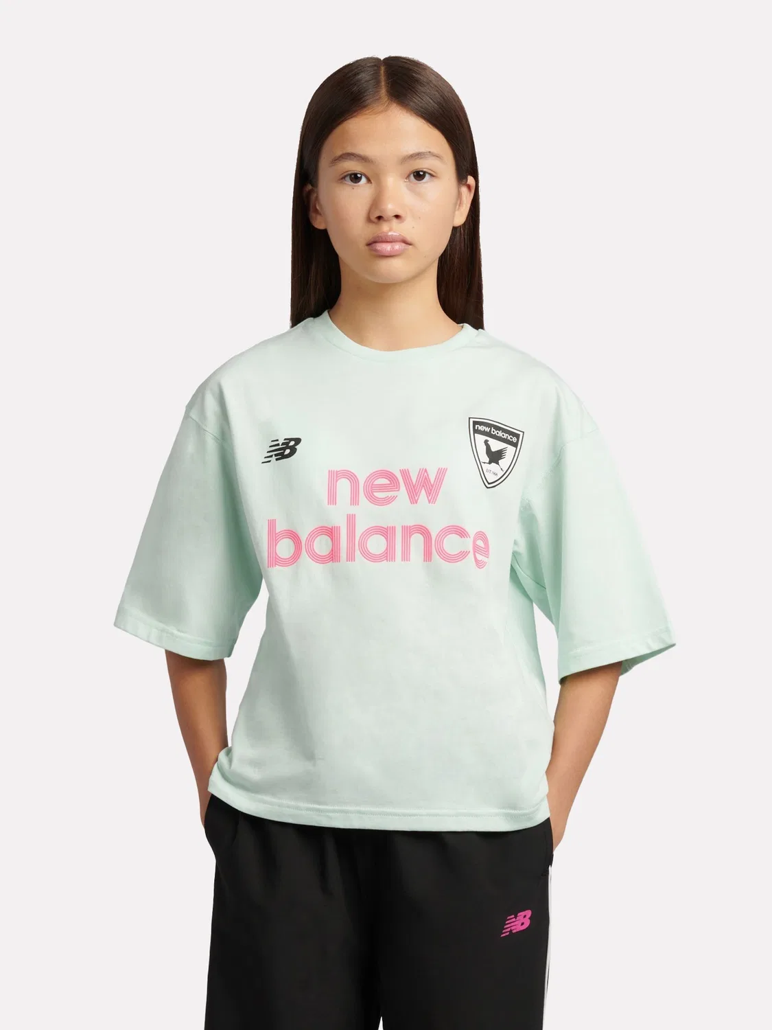 Футбольная футболка Megaspeed New Balance, зеленый — фото 2