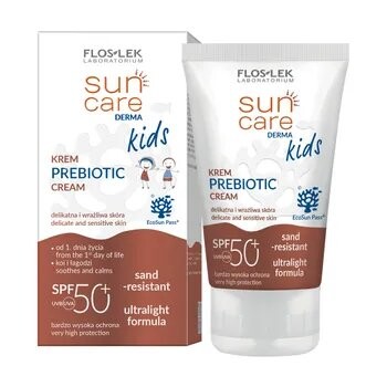 

Крем с пребиотиком Spf50+, с первого дня жизни, 50 мл Floslek, Sun Care Kids