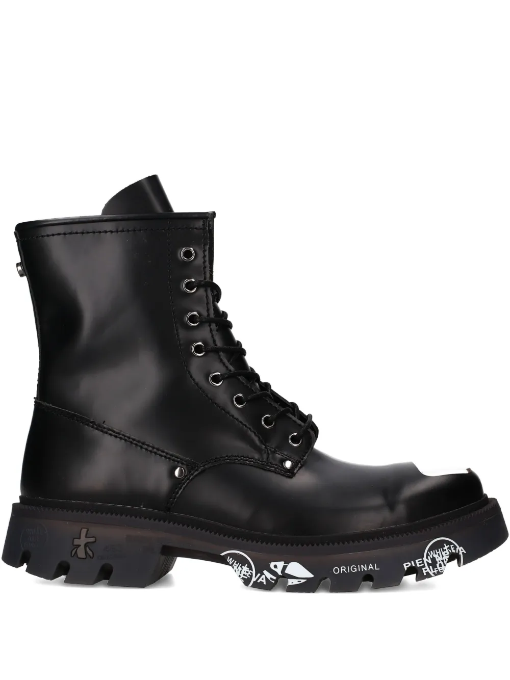 

Металлические ботинки на шнуровке Brixton Premiata, черный