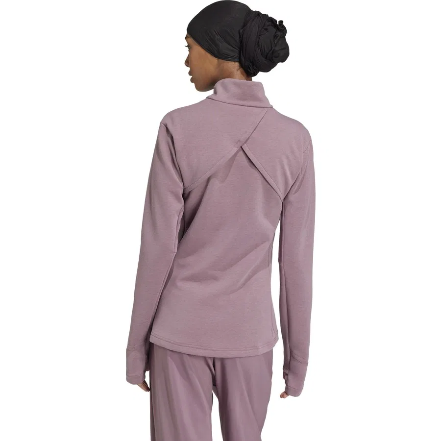 Женская тренировочная куртка Cover-Up IT0673 adidas, Серый — фото 4