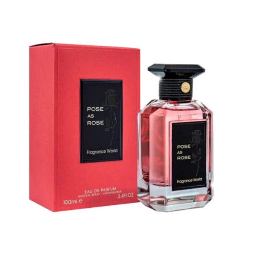 Парфюмерная вода Pose As Rose Fragrance World Maison Alhambra, 100 мл