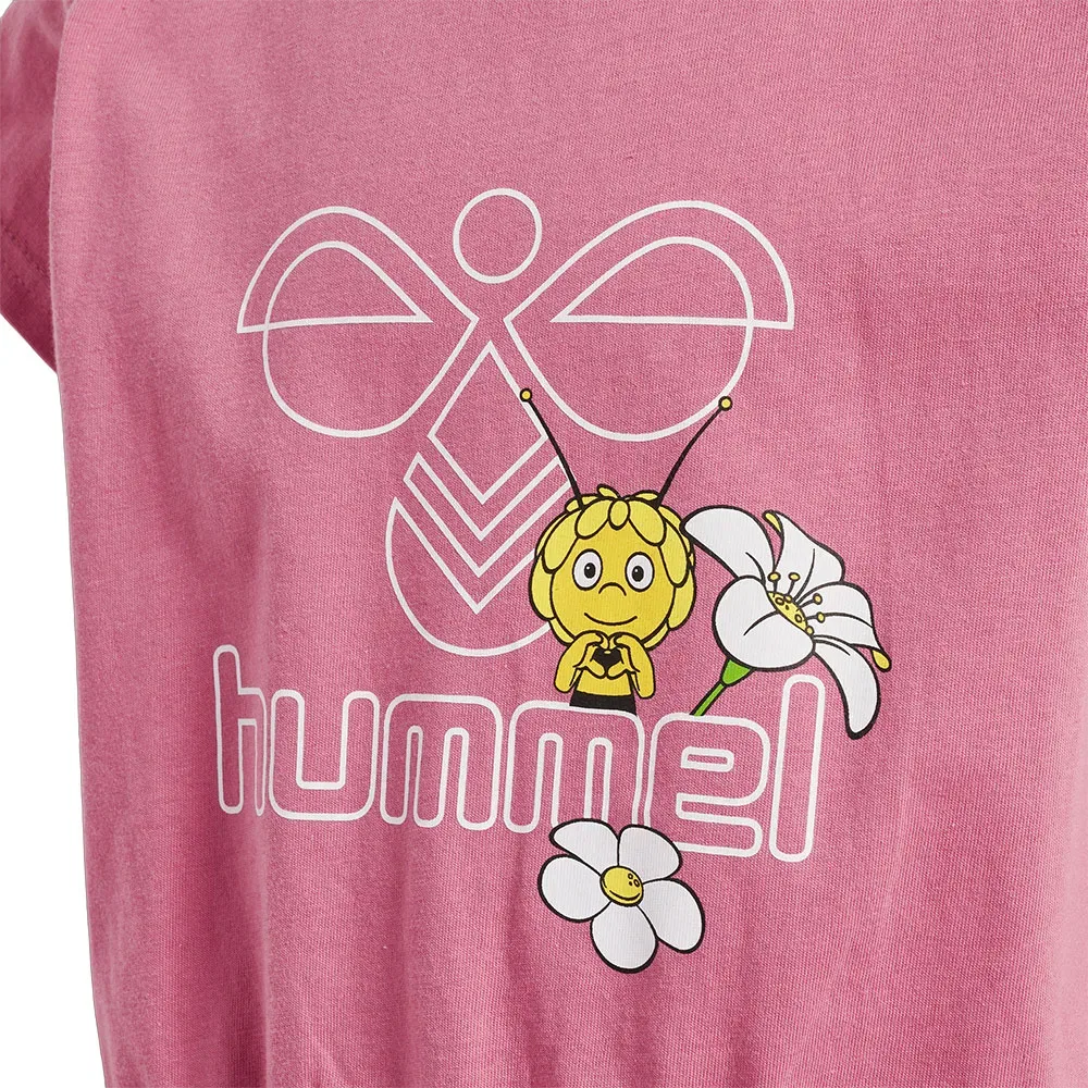 Детское платье для девочек с принтом Maya Twilight Hummel, Pink — фото 4