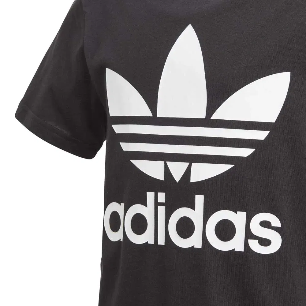 Футболка с коротким рукавом Trefoil Adidas Originals, черный — фото 4