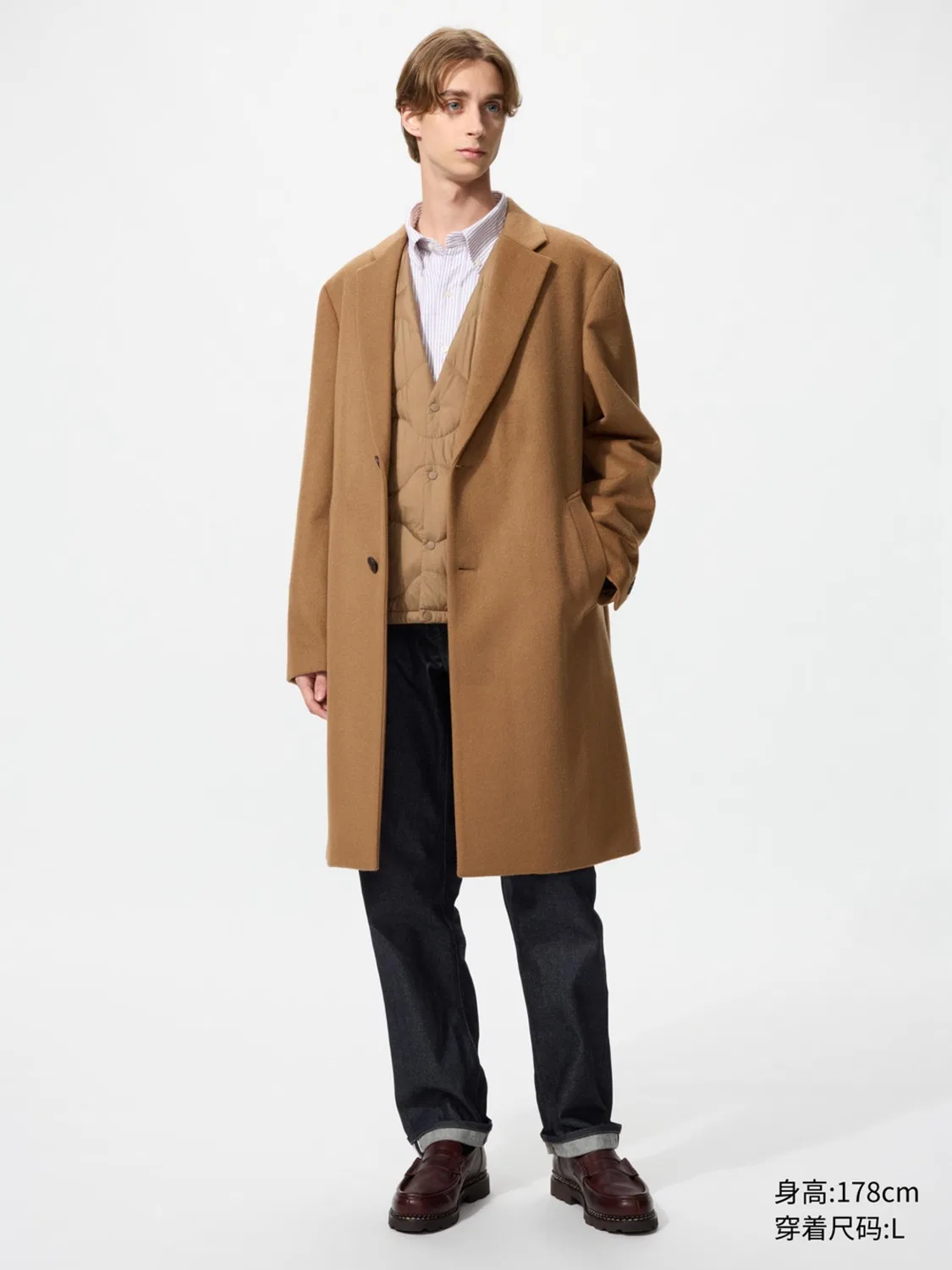 Жилет утепленный стеганый Uniqlo, черный — фото 3