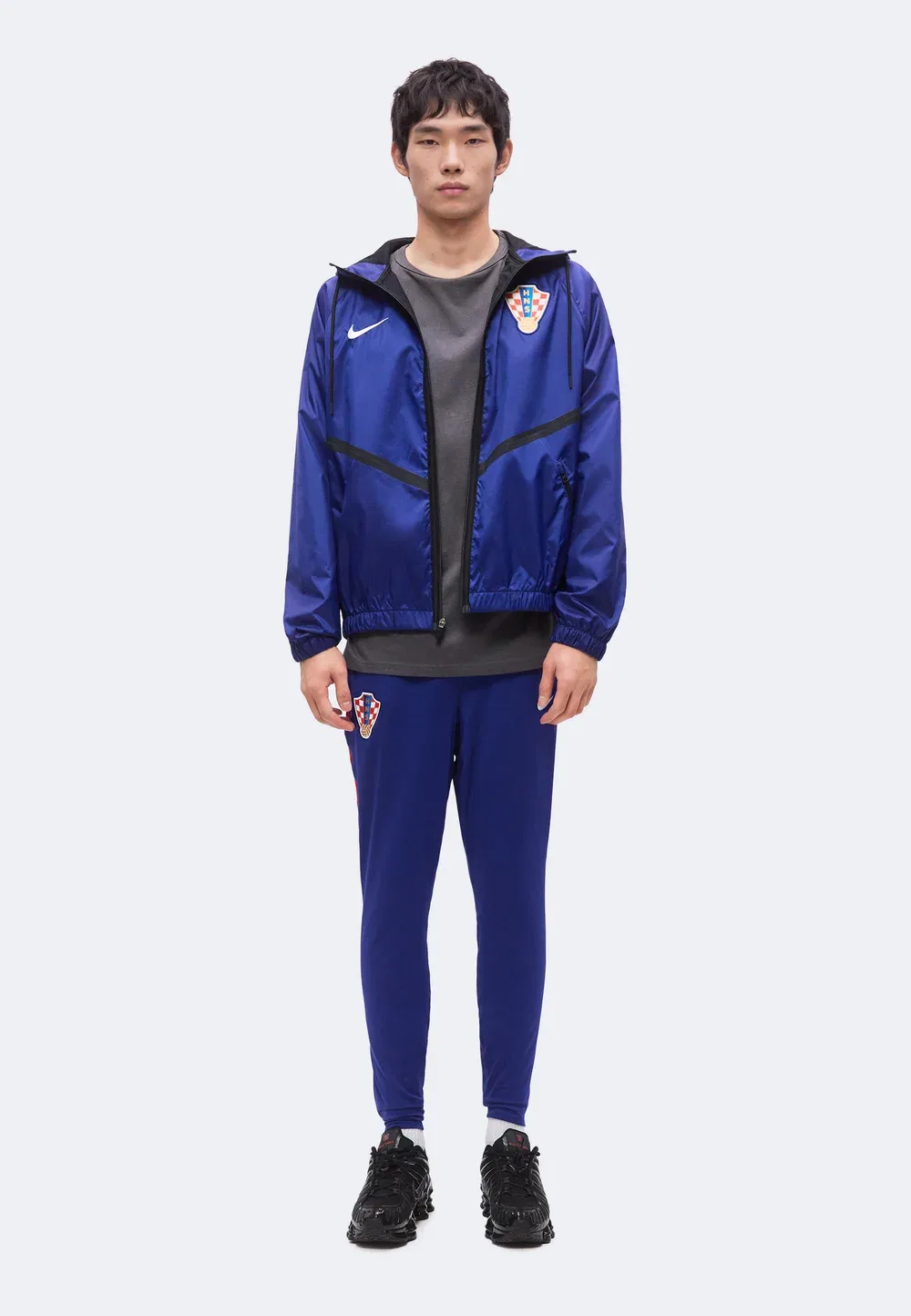 Мужской гимн Хорватии - форма национальной сборной Nike Performance, Deep Royal Blue/White — фото 2