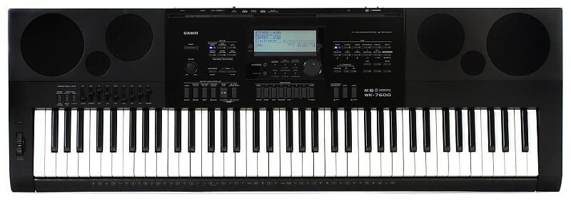 

76-клавишная портативная клавиатура Casio WK-7600