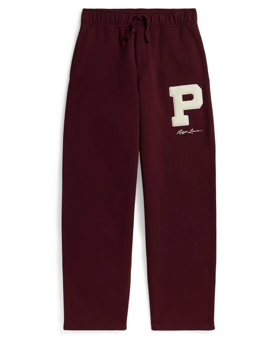 Спортивные брюки из хлопка с эмблемой P Polo Ralph Lauren, Rich Ruby
