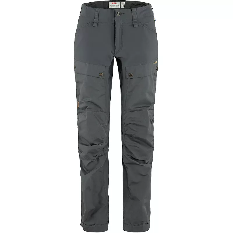 

Женские брюки Fjallraven Keb с изогнутым краем, цвет Basalt