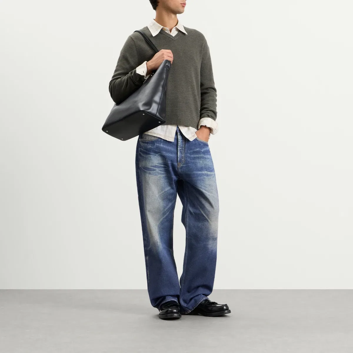 Пуловер из мериносовой шерсти Kodos Merinos Jumper Acne Studios, Cedar Green — фото 4