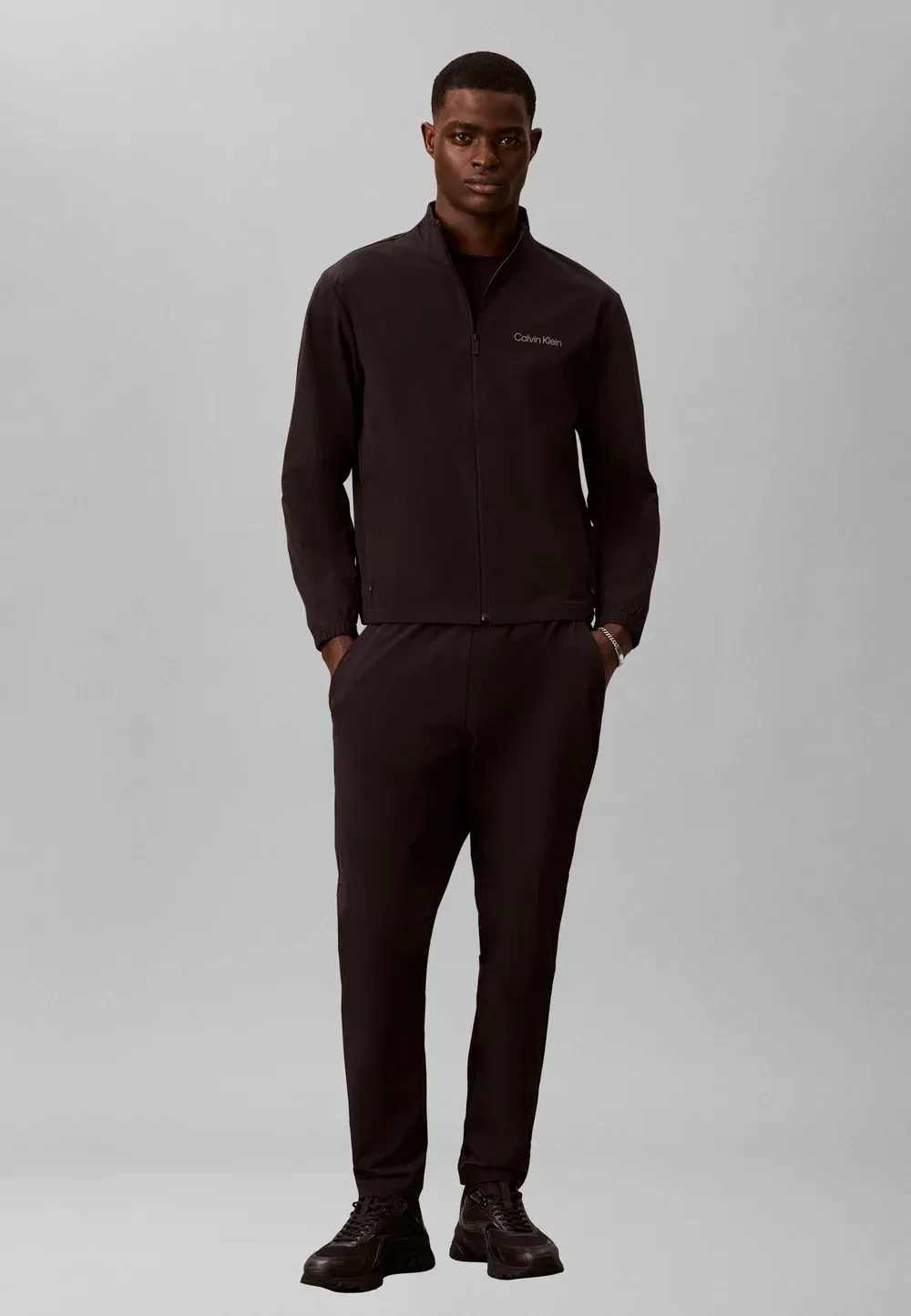 Спортивная ветровка - летняя куртка Calvin Klein, Black — фото 2
