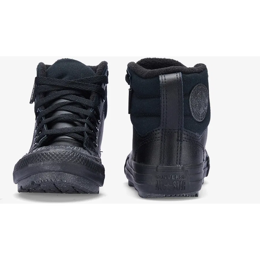 Ботинки детские кожаные Converse Chuck Taylor All Star Berkshire, Черный — фото 3