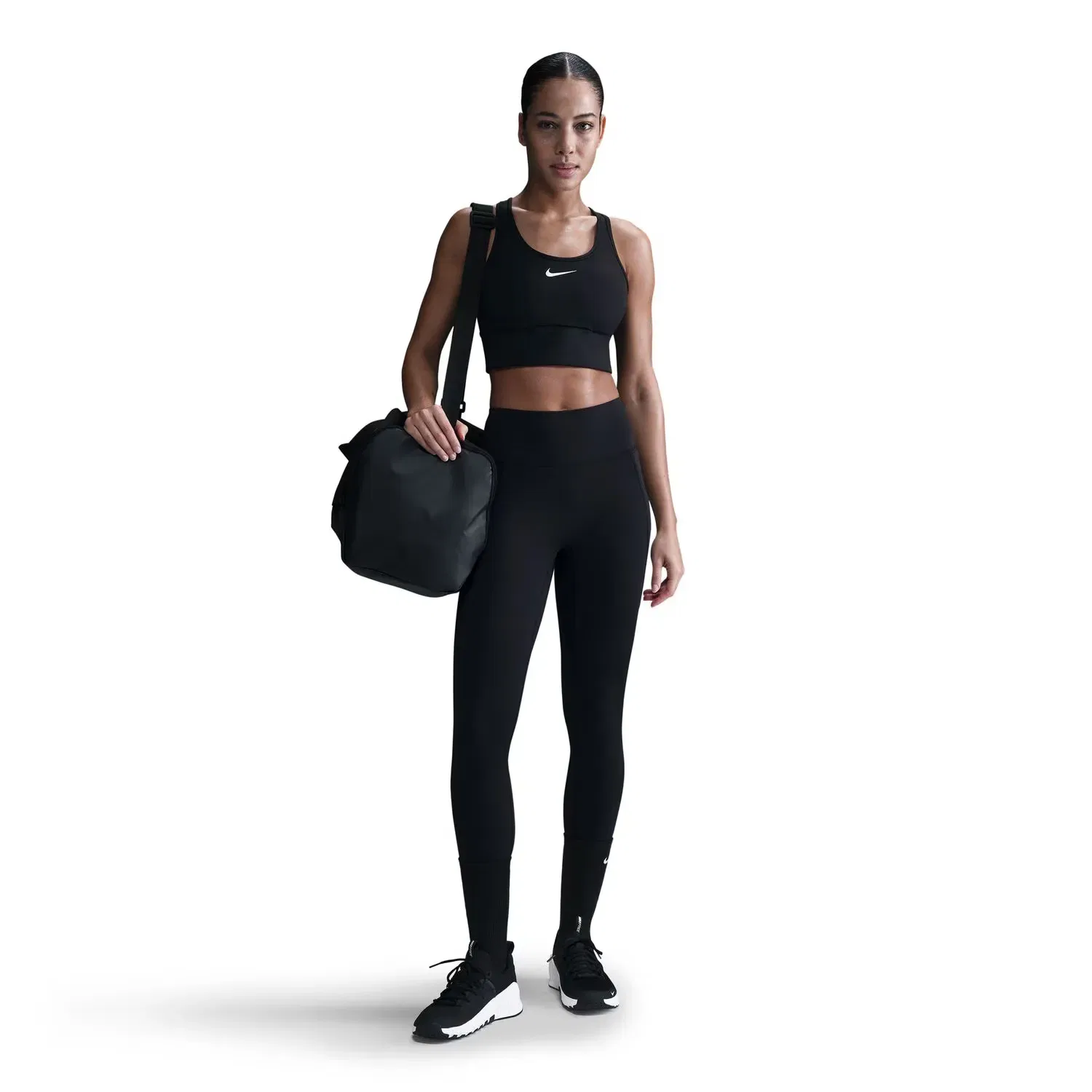Женские леггинсы с высокой посадкой Nike DF Unvrsa HR 7/8 Tght Pkt, Negro