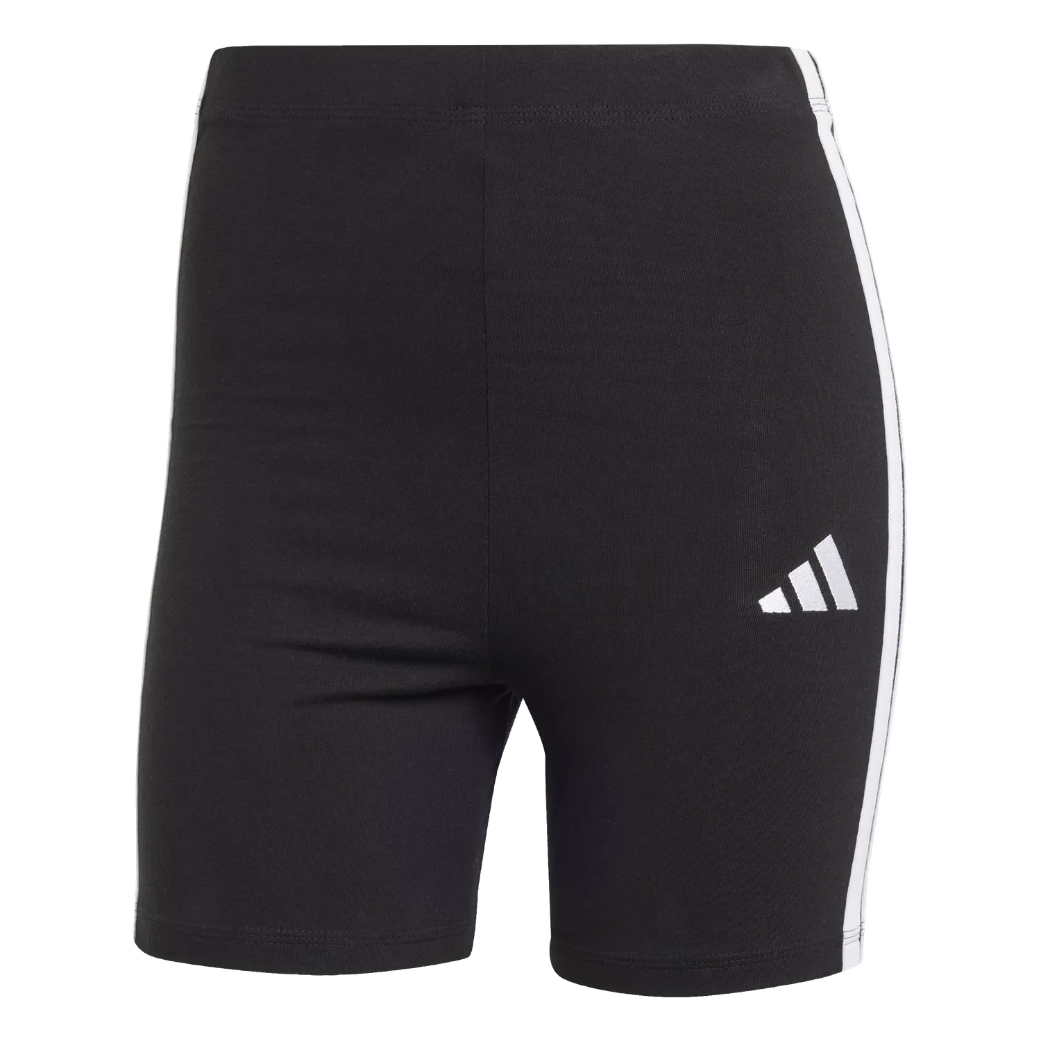 Женские спортивные леггинсы короткие Adidas, черный