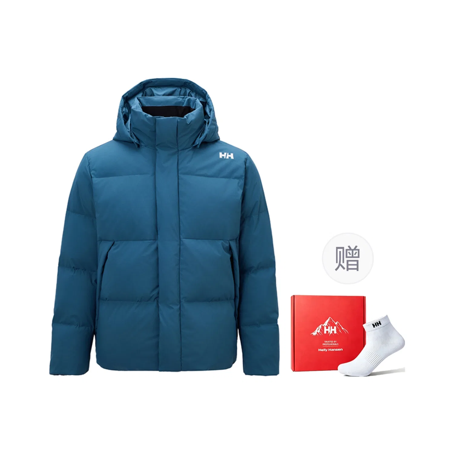 Детский пуховик с капюшоном HELLY HANSEN, Indigo Gift Box Set