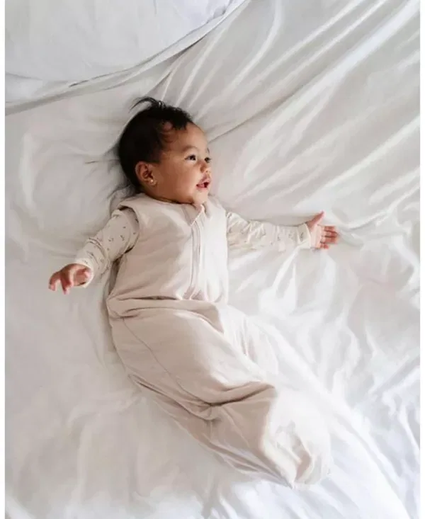 Детский спальный мешок хлопковый Unisex winter sleep sack - wearable blanket tog 1.0 cotton - baby Ely'S & Co., бежевый — фото 4