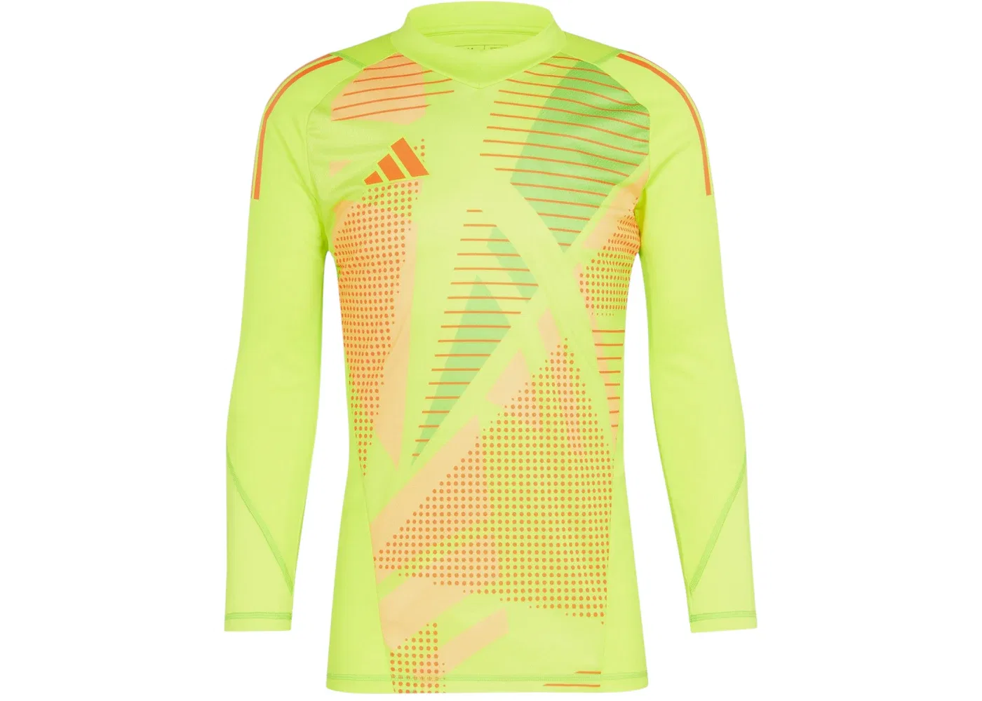 Мужская футбольная вратарская футболка с длинным рукавом Tiro 24 Pro Adidas, Semi Solar Yellow