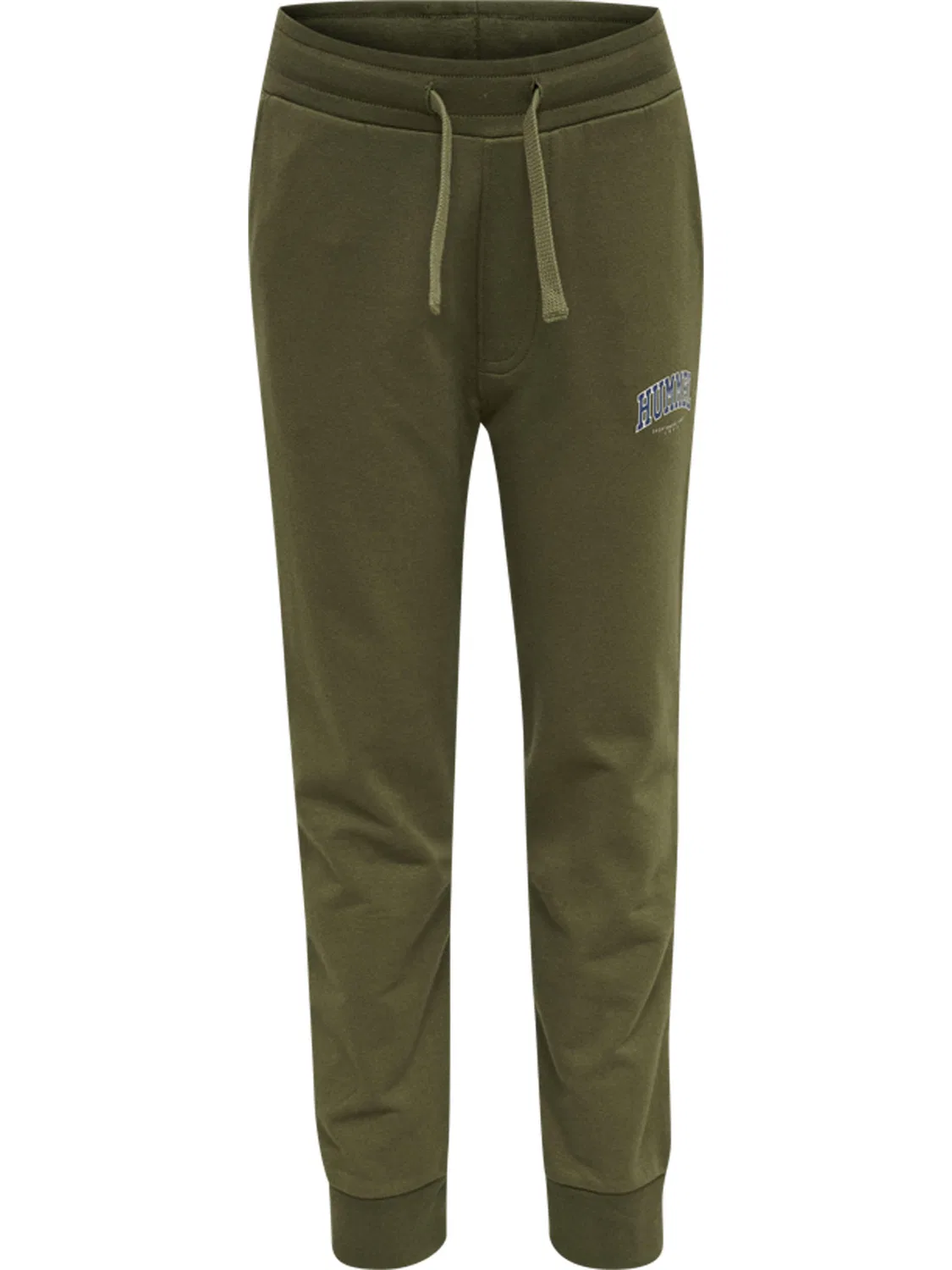 Детские спортивные штаны с регулируемой талией Hmlfast Boys Hummel, Olivgrun Khaki — фото 2