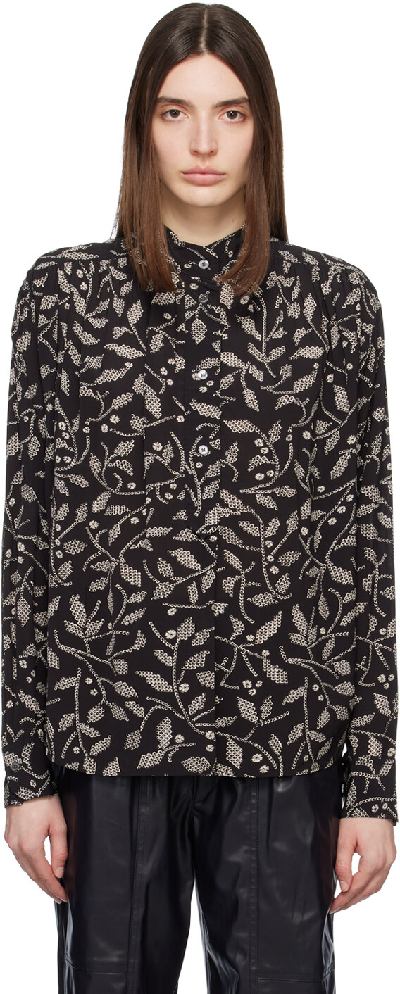 

Черная рубашка беранже Isabel Marant Etoile