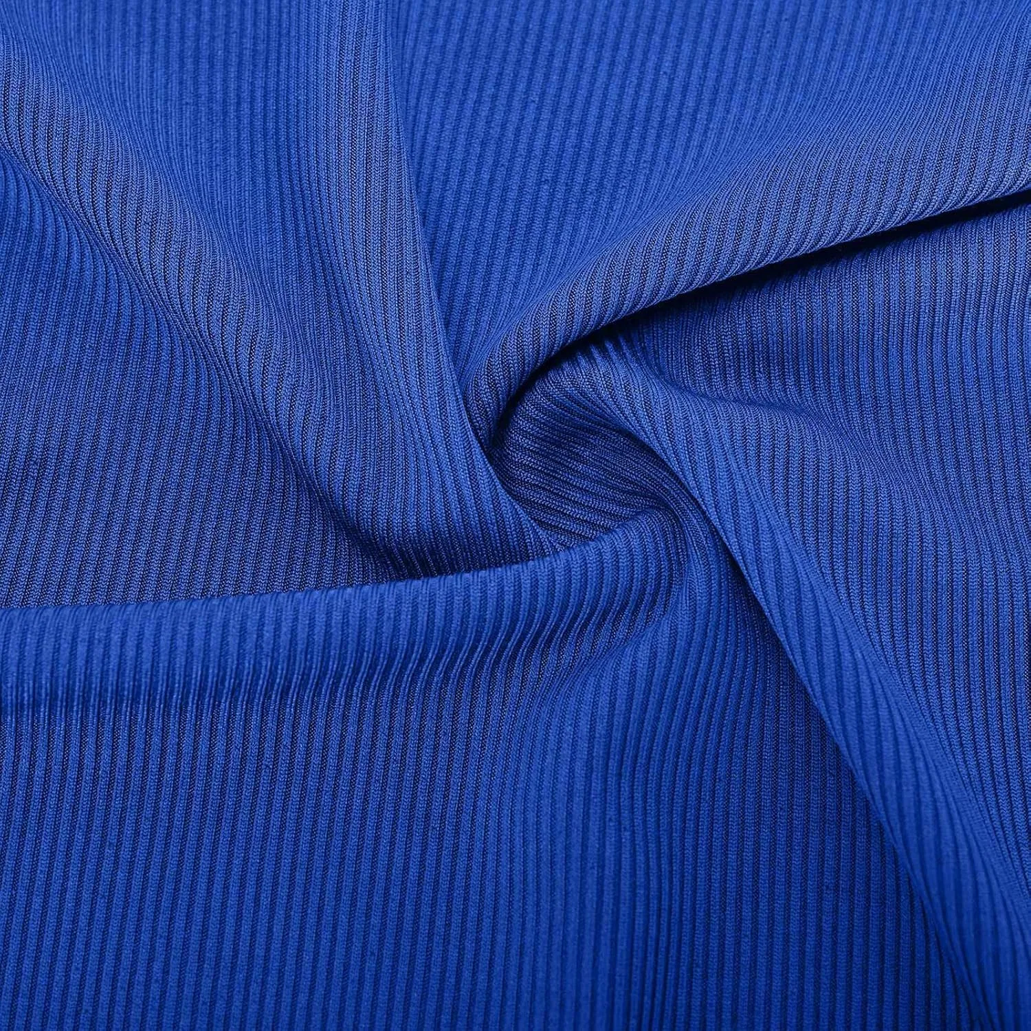 Женский облегающий топ на тонких бретелях с квадратным вырезом, Blue — фото 2