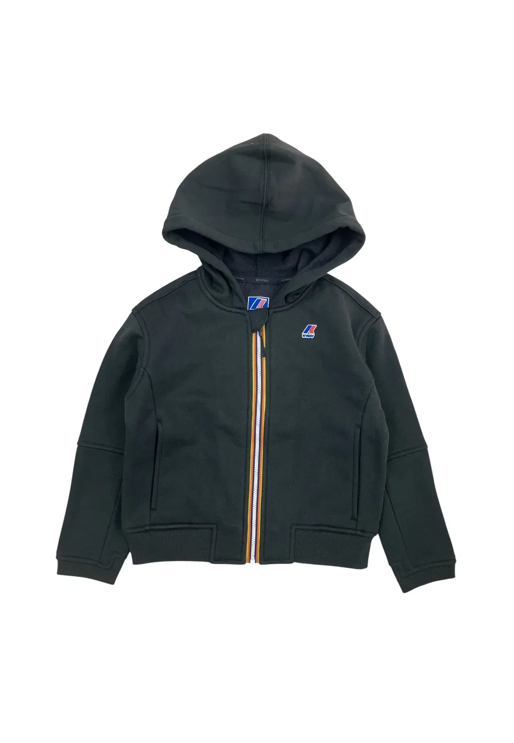 Толстовка на молнии K-Way, Black Pure