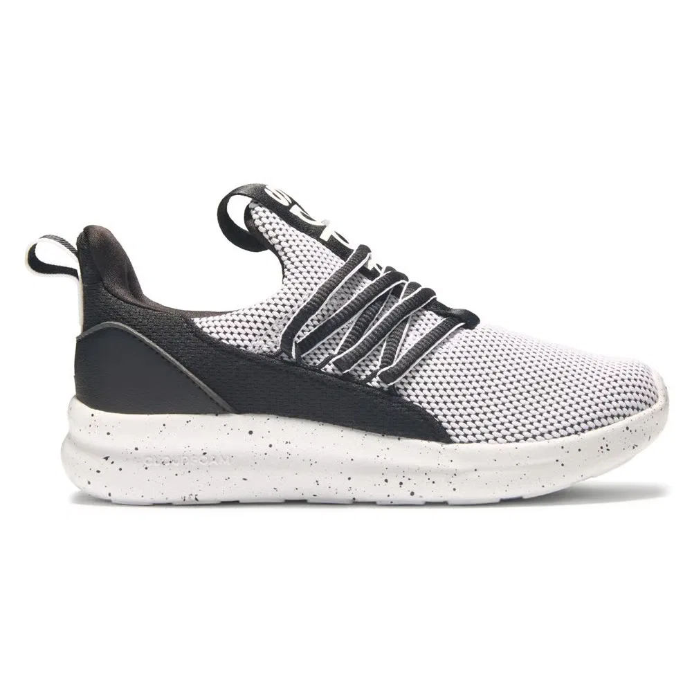 Детские слипоны Lite Racer Adapt 7.0 Adidas, White/Black — фото 2