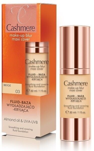 

Cashmere Make-Up Colour Blur Maxi Cover Праймер для лица, 03 Beige