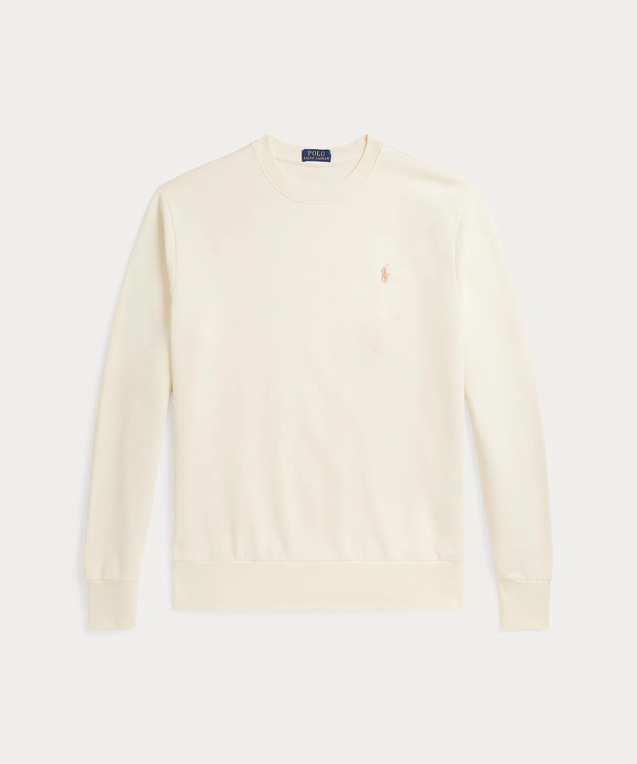 Мужской свитшот с длинным рукавомLoopback Fleece POLO RALPH LAUREN, Natural