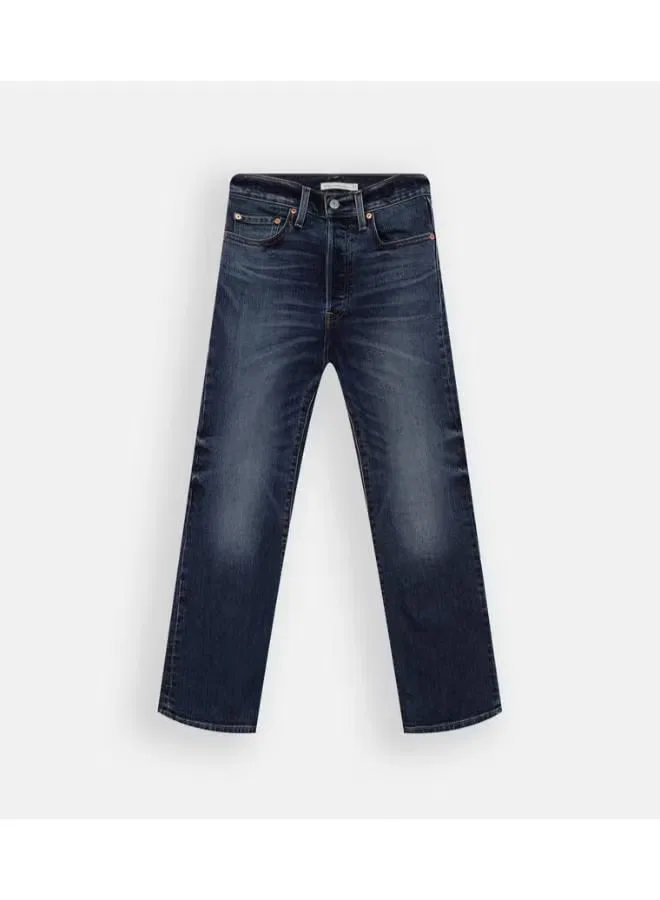 Джинсы с завышенной посадкой клеш Ribcage Levi'S, темно-синий — фото 4