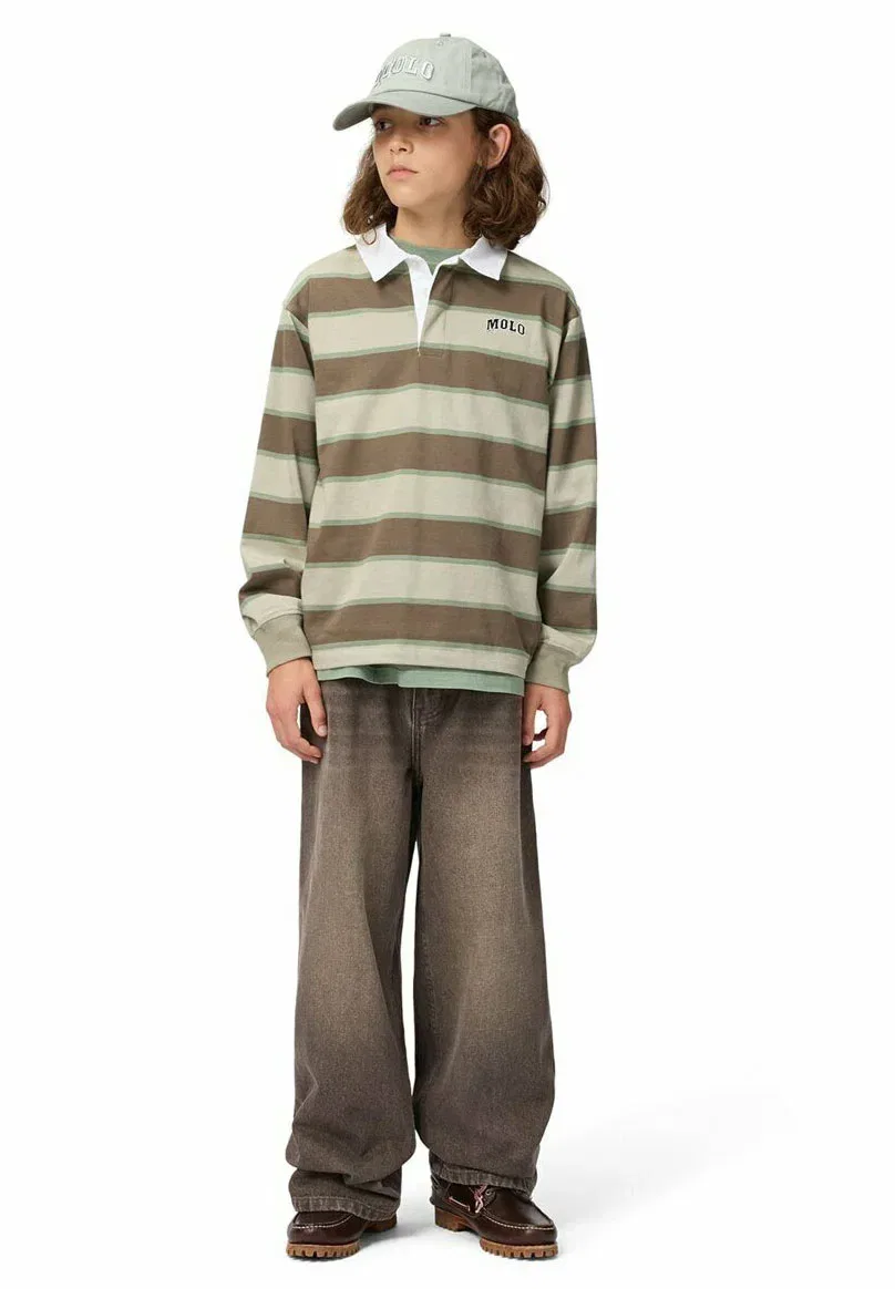 Аскио - джинсы свободного кроя Molo, Washed Soil Denim