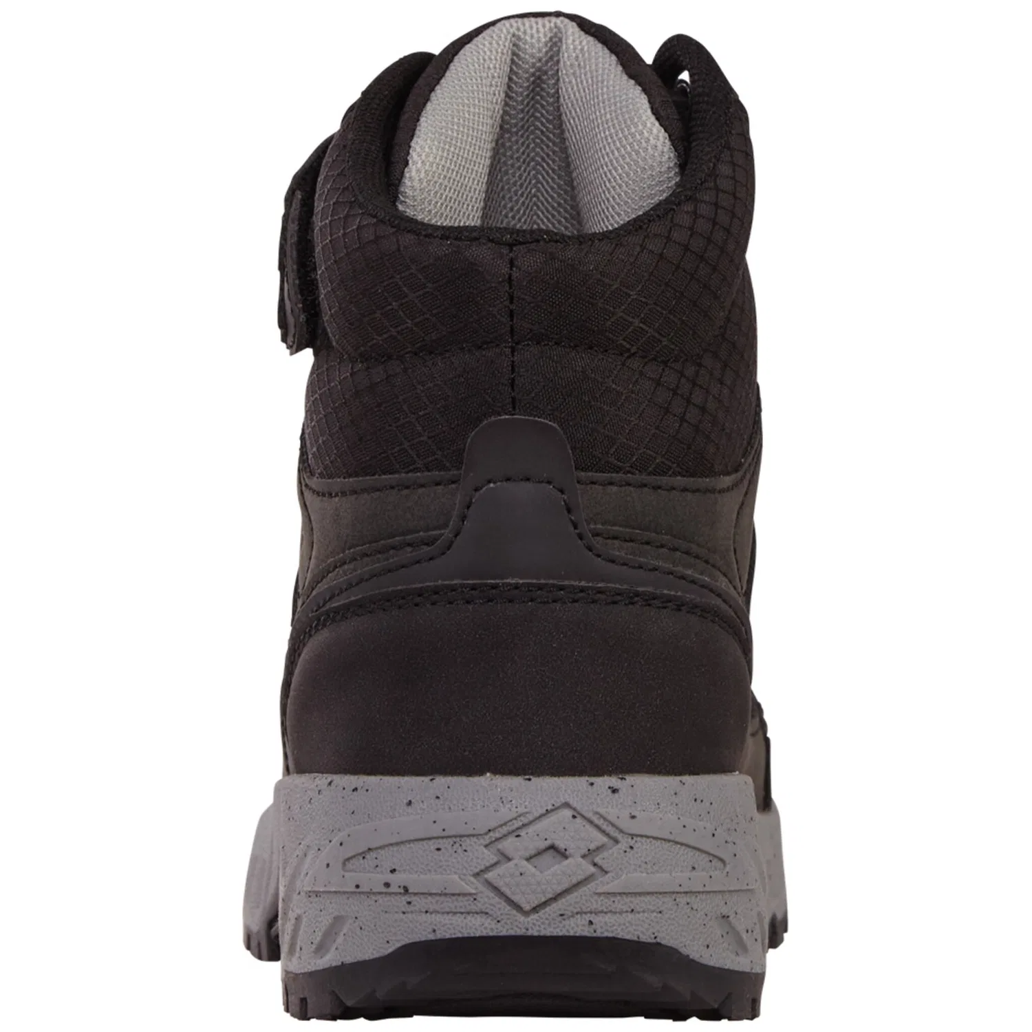 Детские кроссовки полусапожки с рефлективными деталями Lotto, Black-Grey — фото 4