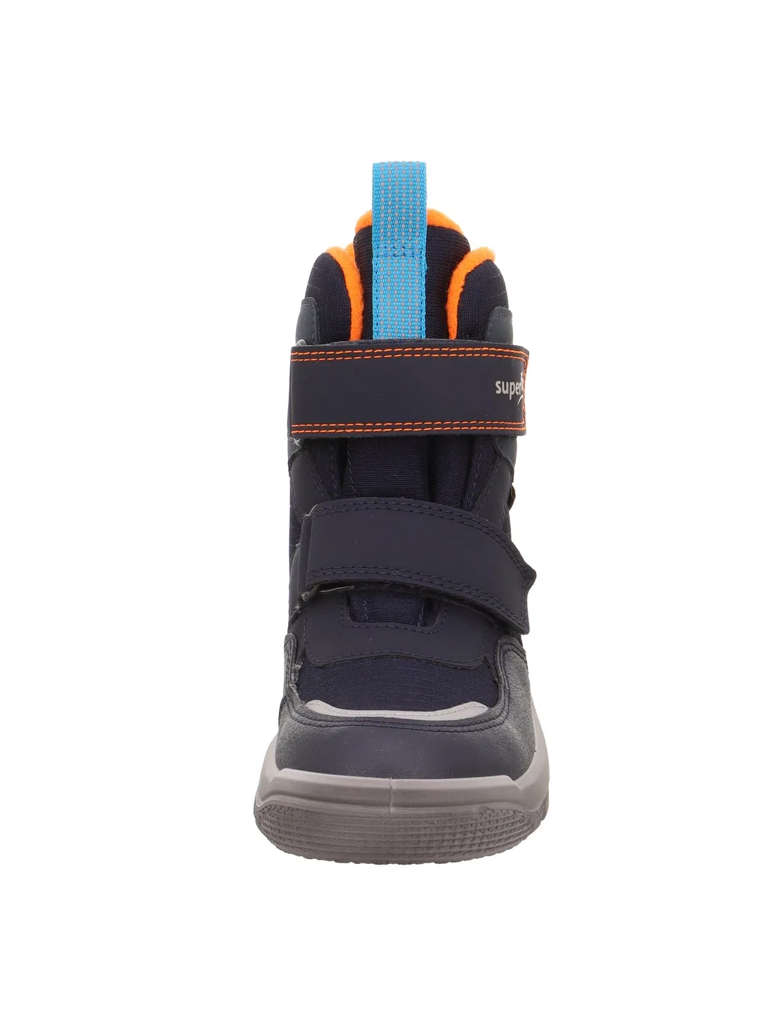 Детские снежные ботинки для мальчиков с мембраной Mars Warm Gefütterte Gore-Tex Superfit, Blue Orange 8000 — фото 2